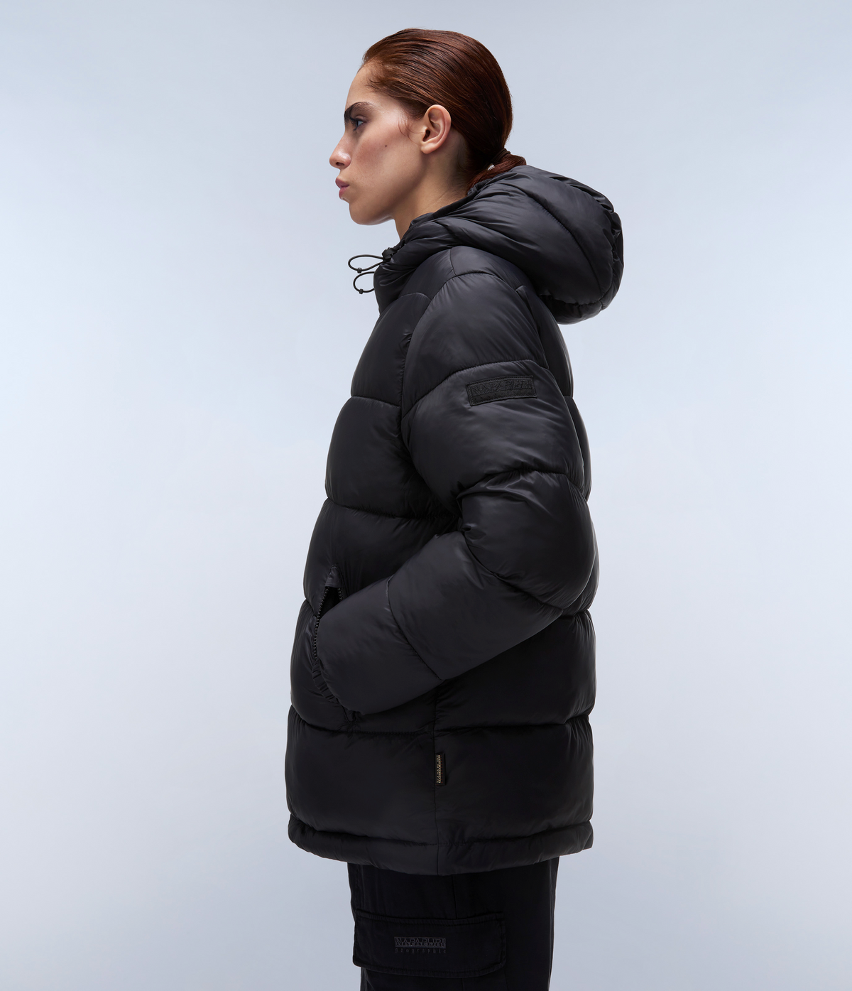 Kapuzenjacke mit Box-Logo  - 4