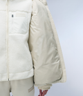 Box Logo Hooded Jacket Beige Silver - 7