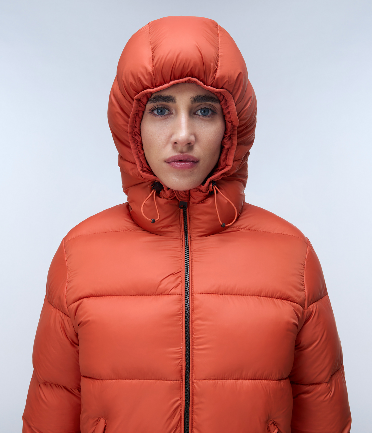 Kapuzenjacke mit Box-Logo  - 2