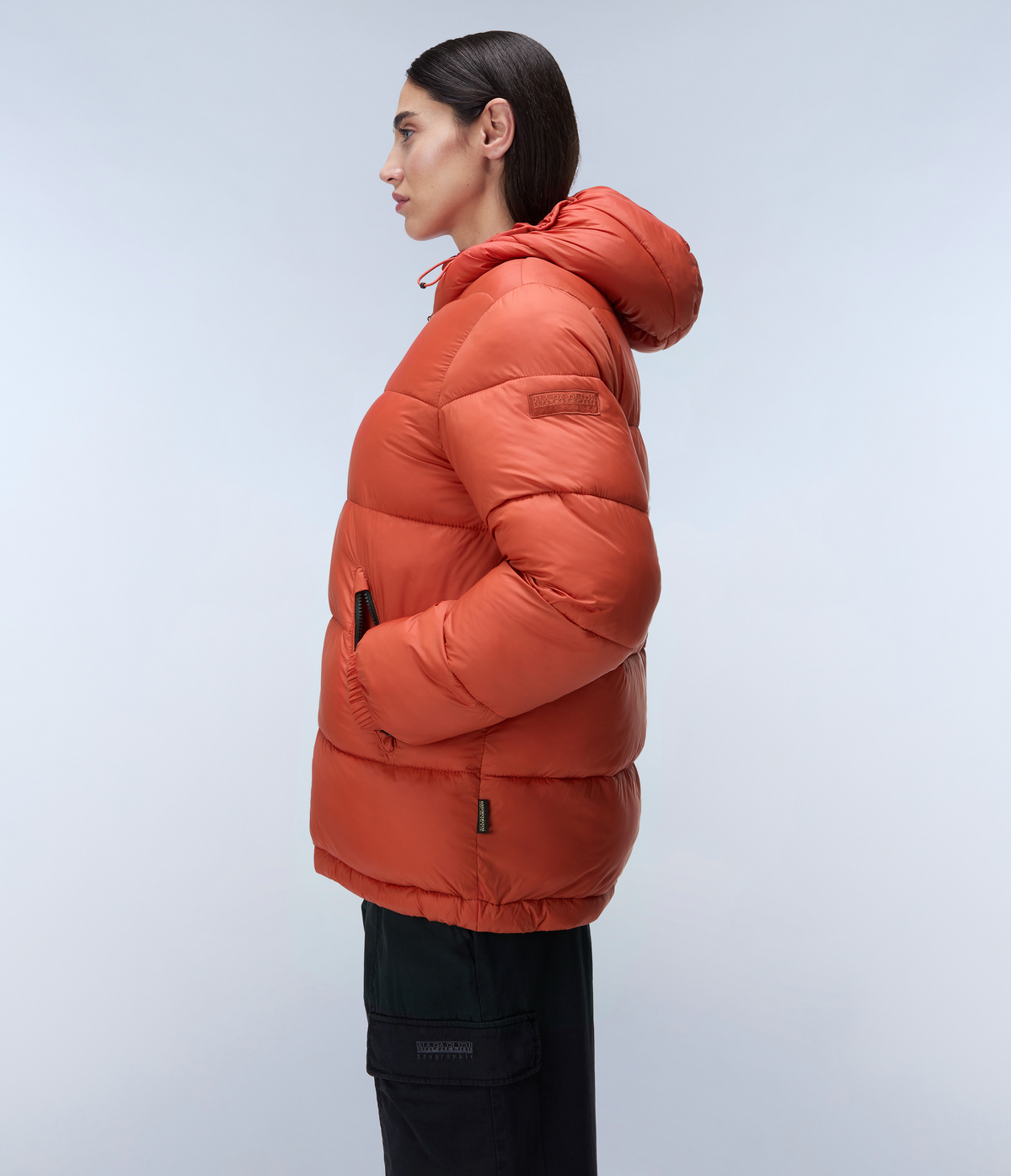Kapuzenjacke mit Box-Logo  - 4
