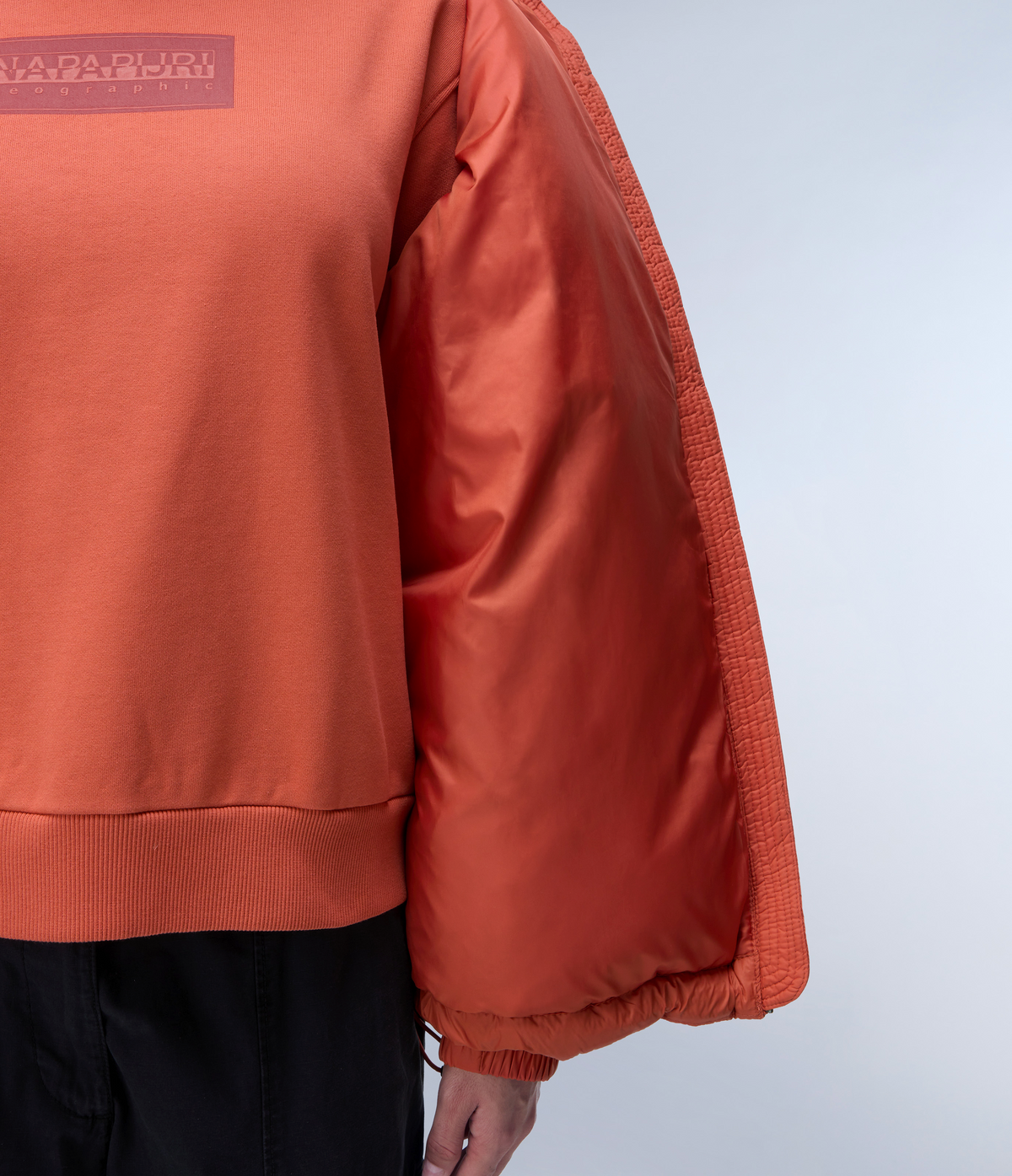 Kapuzenjacke mit Box-Logo  - 7