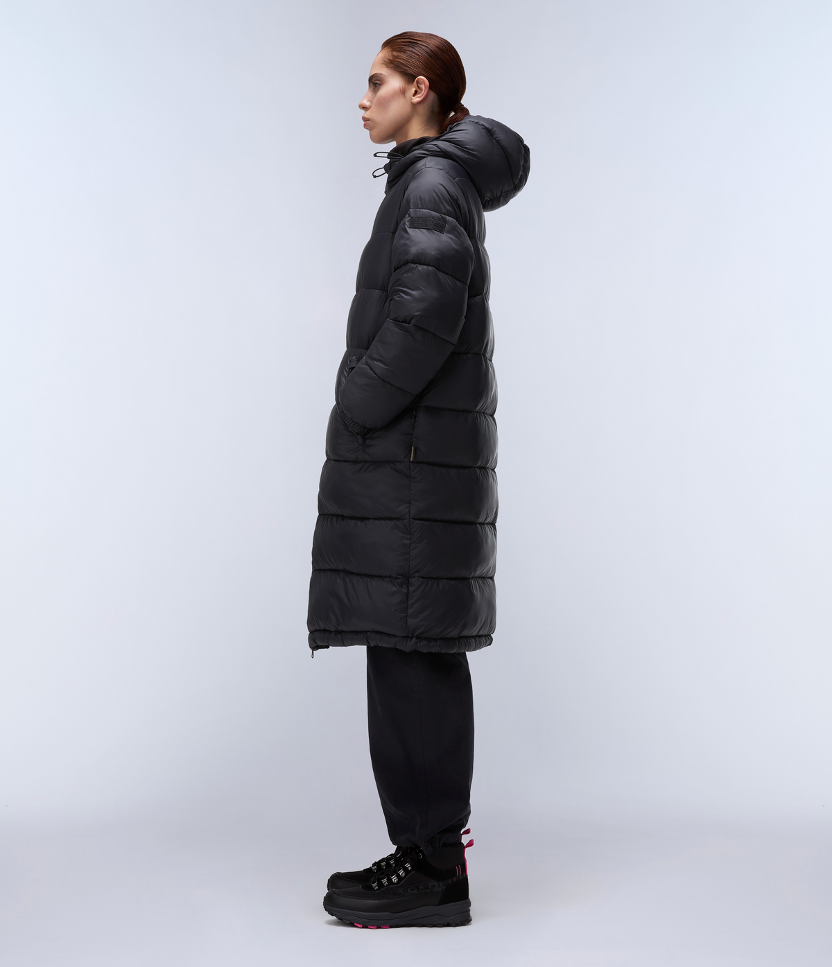 Box Logo Long Jacket Black - 4