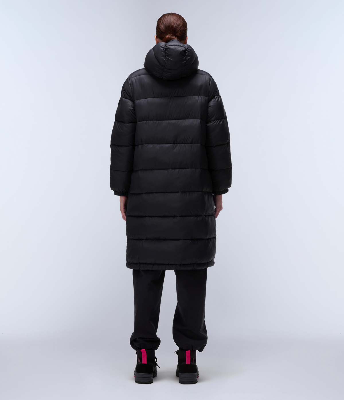Box Logo Long Jacket Black - 5