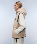 Jaman Fleece Vest Beige - 5