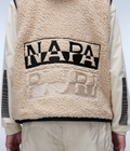 Jaman Fleece Vest Beige - 8