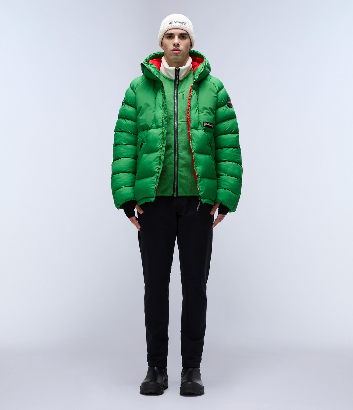 Dolent Full-Zip Fleece Green Kelly - 3