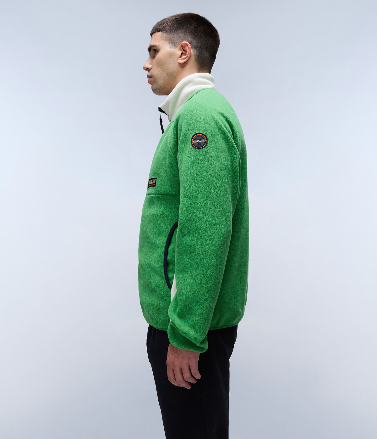 Dolent Full-Zip Fleece Green Kelly - 5
