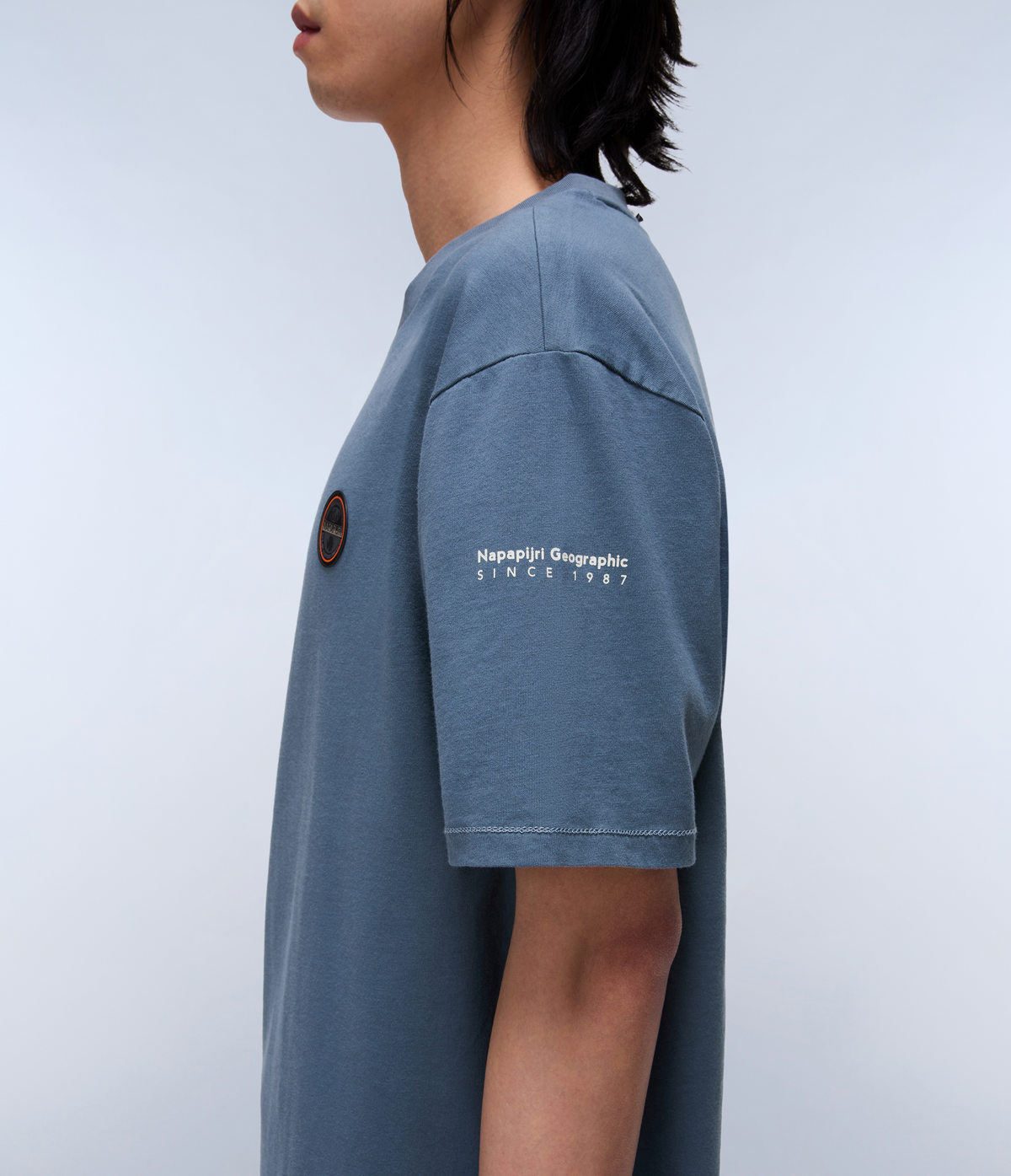 Kurzarm-T-Shirt Badge  - 7