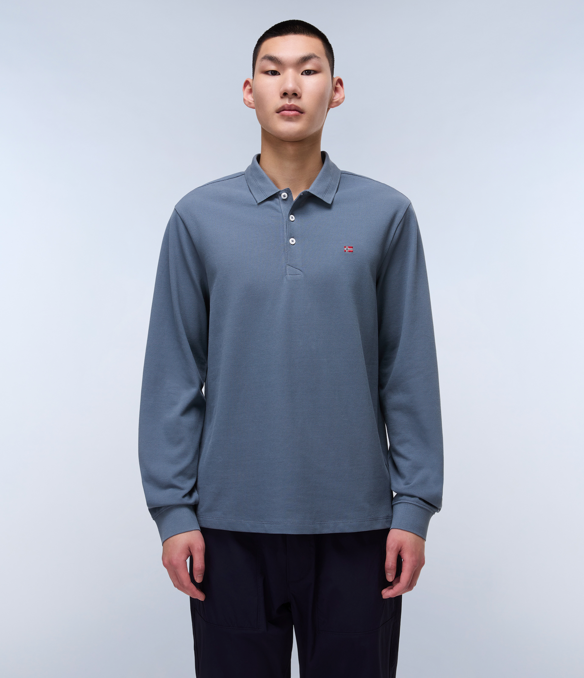 Poloshirt Ealis mit langen Ärmeln  - 2