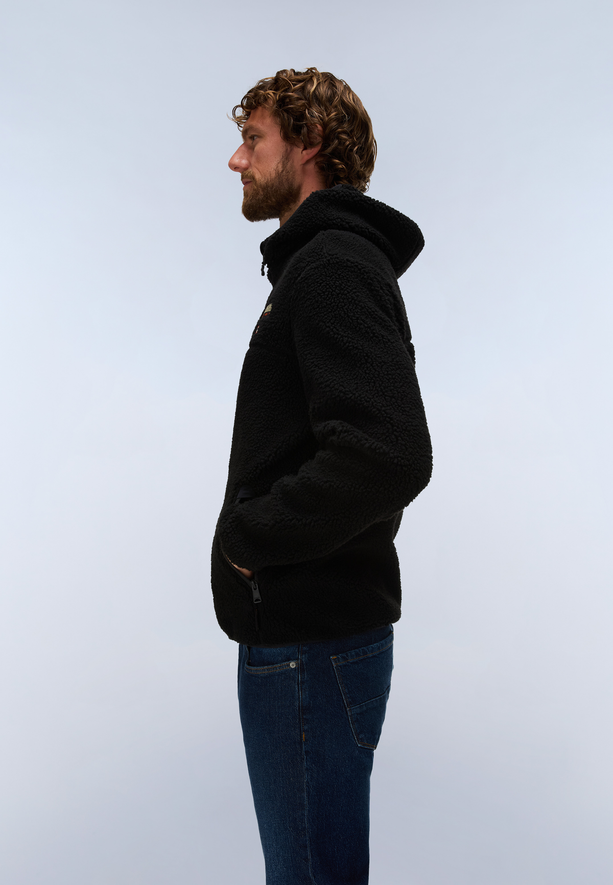 Fleecepullover mit Kapuze und Reißverschluss Tynik  - 4