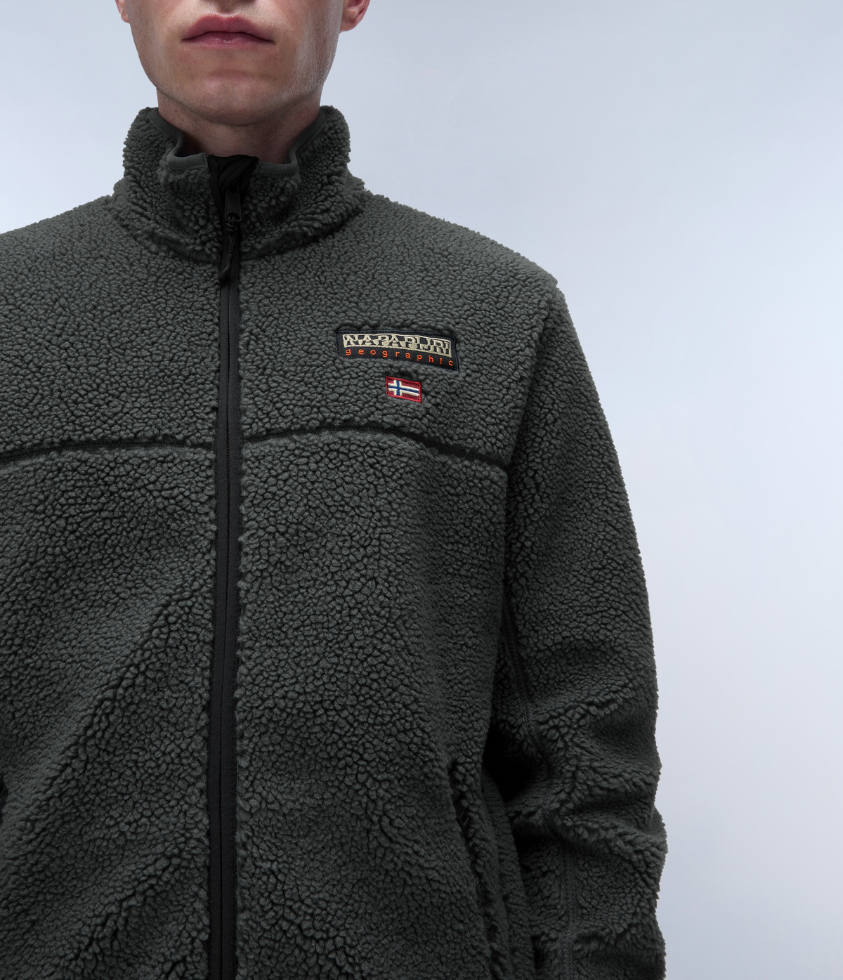 Tynik Full-Zip Fleece Green Urban - 5