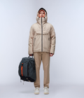 Rainforest Tech Open Jacket Beige - 3