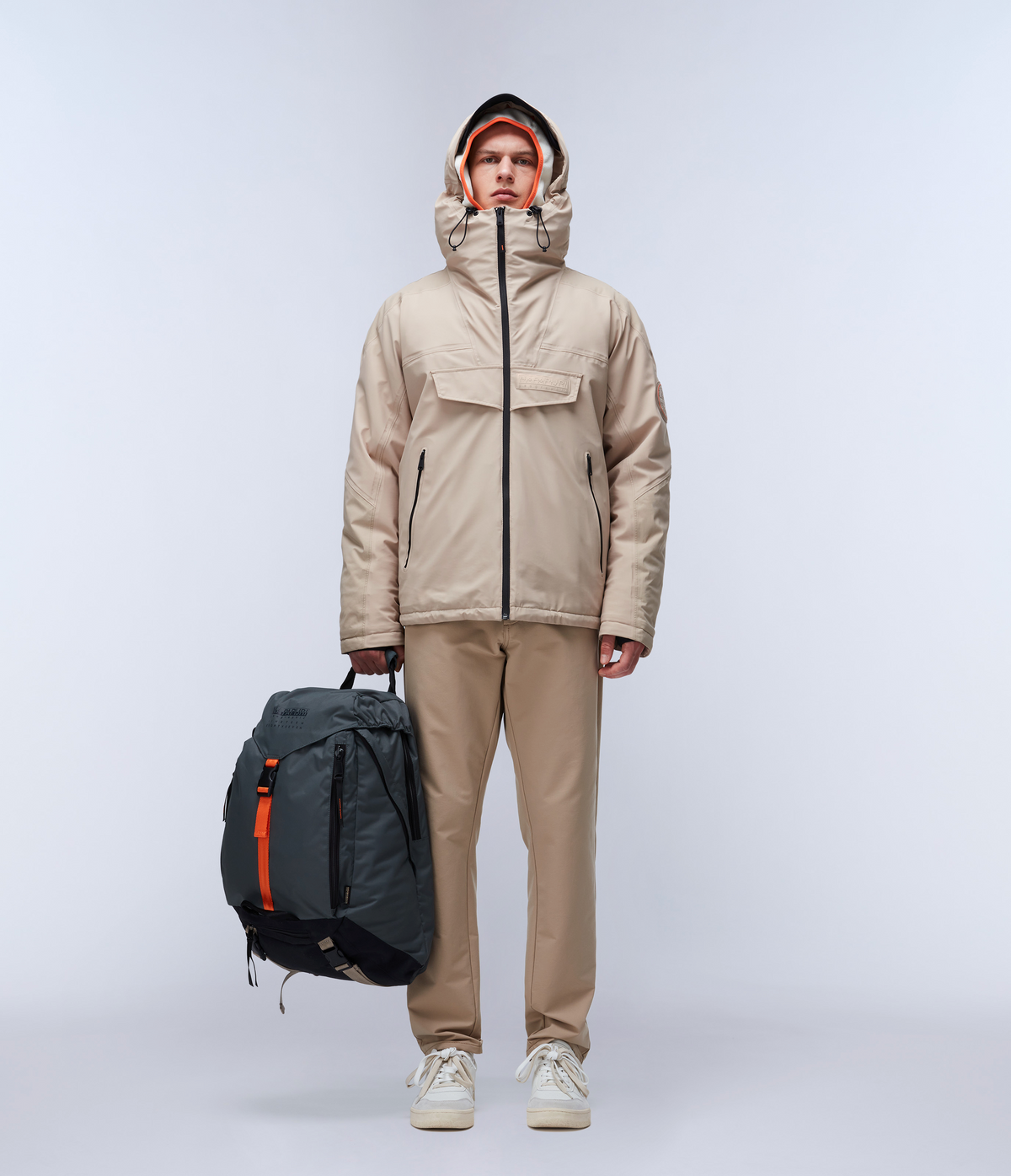 Rainforest Tech Open Jacket Beige - 3