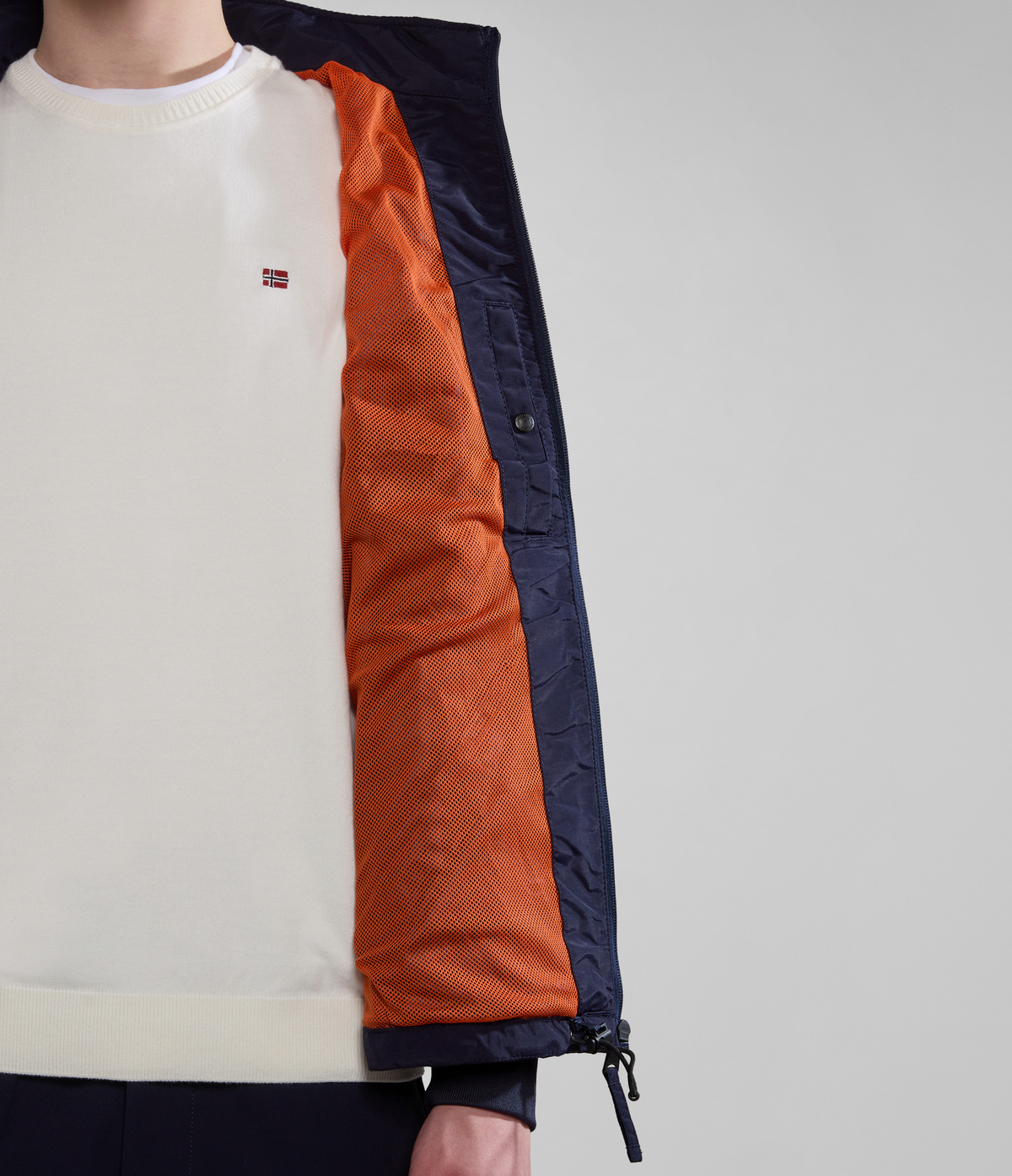 Agard Bomber Jacket Dark Blue - 5