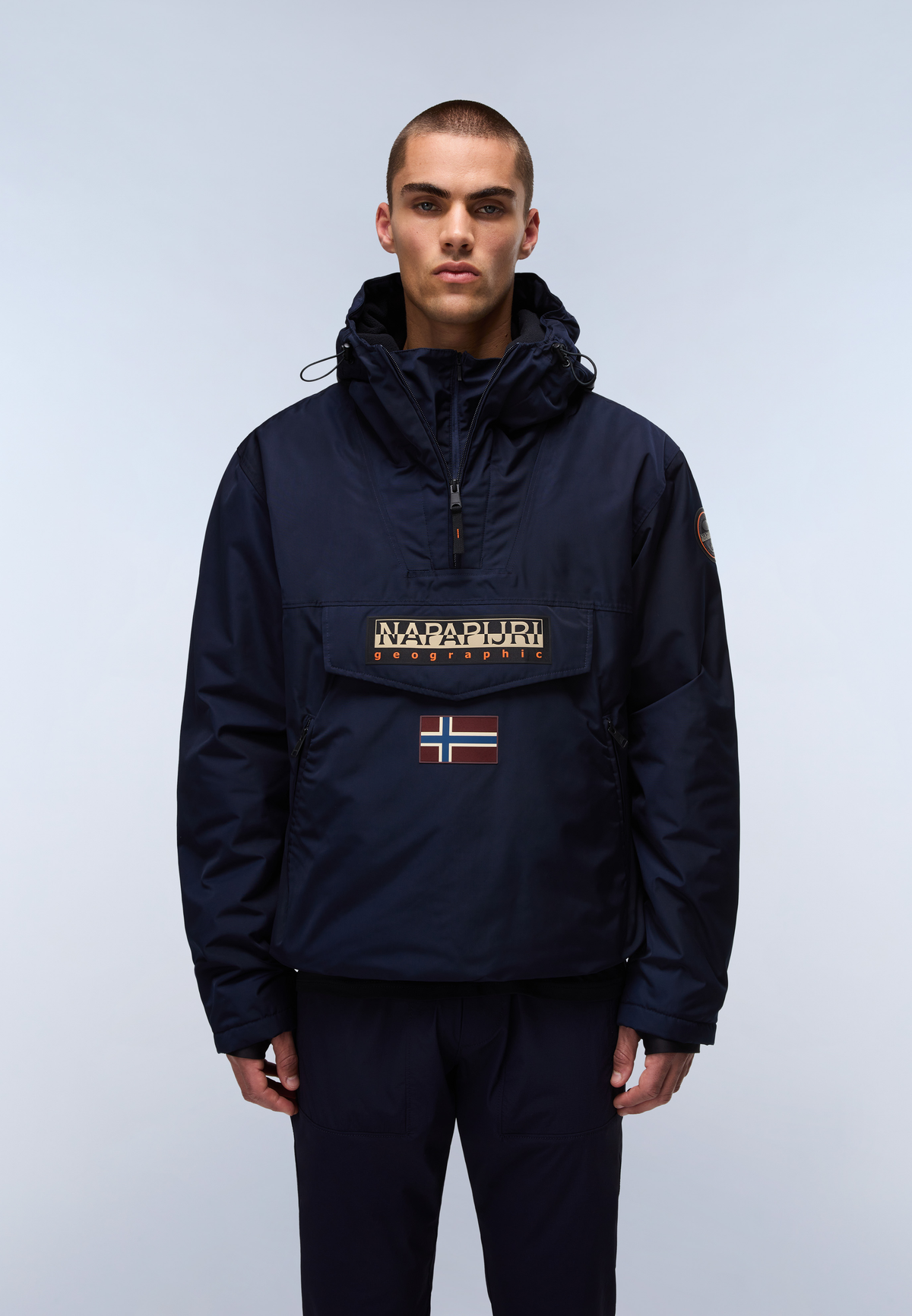 Rainforest Next Winter Anorak Jacket Dark Blue - 4