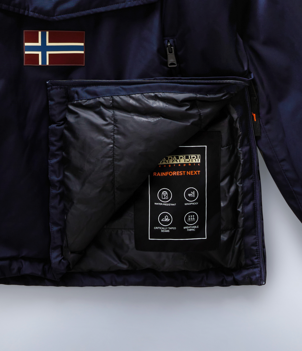 Rainforest Next Winter Anorak Jacket Dark Blue - 10