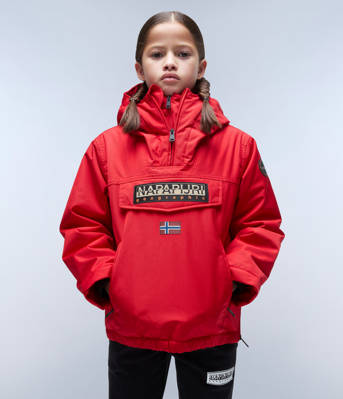 Rainforest Next  Anorak Jacket Red Goji - 3