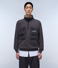 Felpa con Mezza Zip Tusco French Terry  - 4