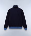 Ambra French Terry Hoodie Dark Blue - 6