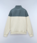 Felpa con Mezza Zip Saturnia French Terry  - 5