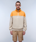 Felpa con Mezza Zip Saturnia French Terry  - 3