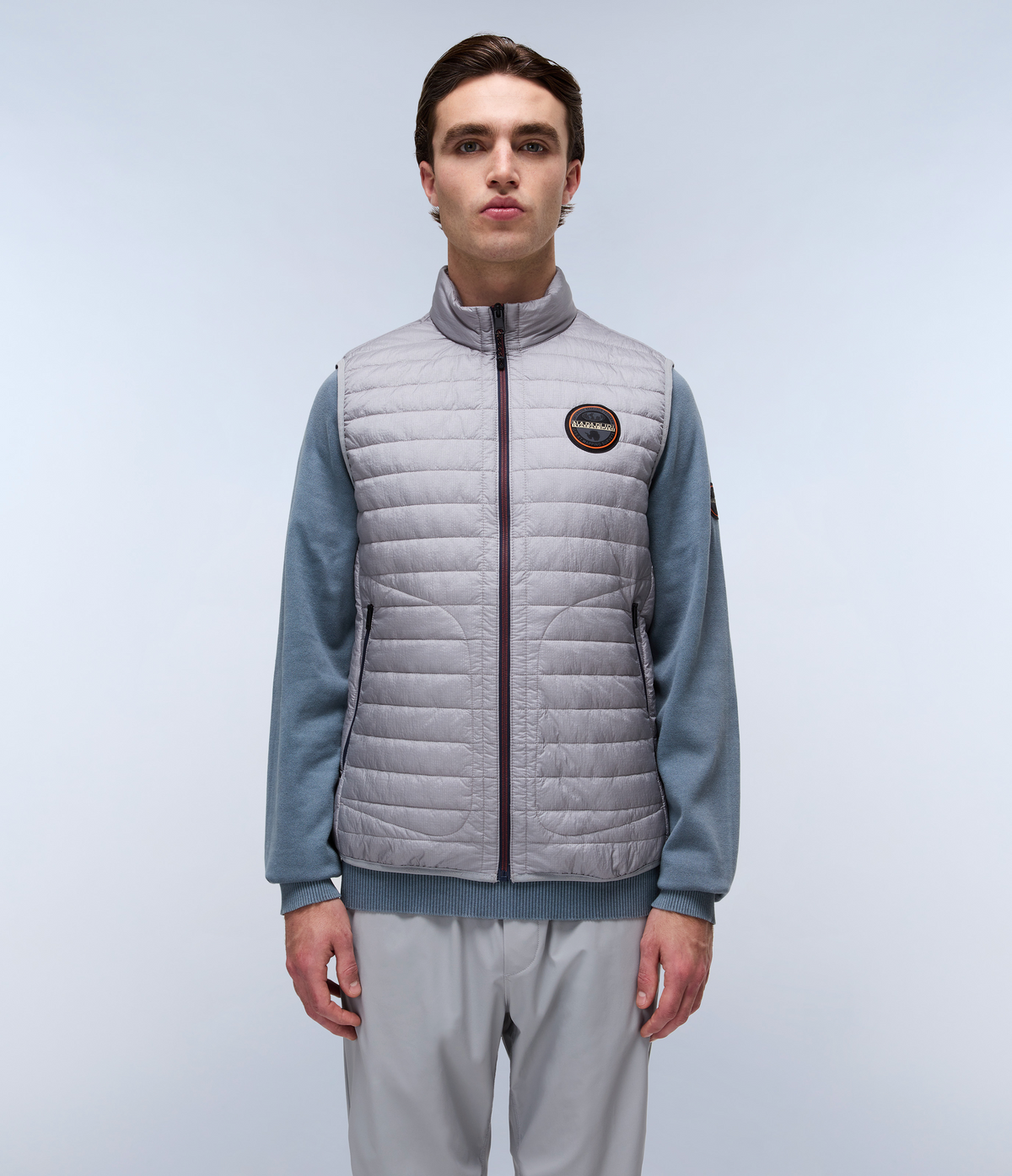Chaleco Amiata Gris Claro - 3