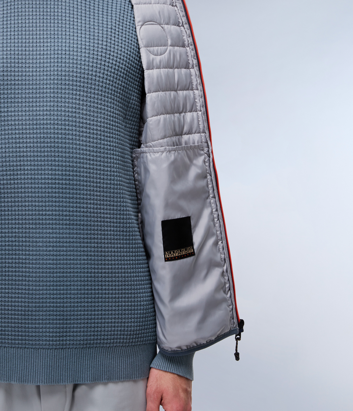 Chaleco Amiata Gris Claro - 7