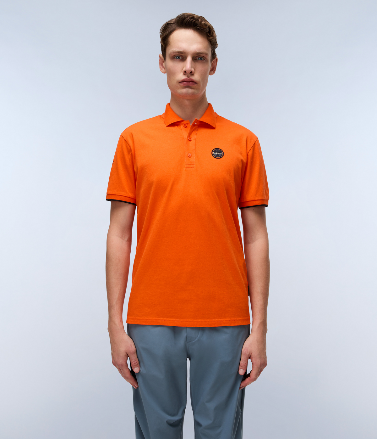 Polo Estiva a Maniche Corte Badge  - 3