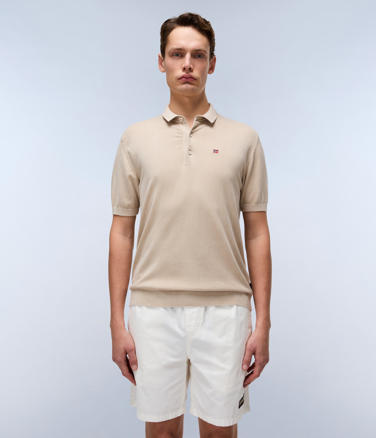 Strickpolo Nelli mit Kurzen Ärmeln  - 3