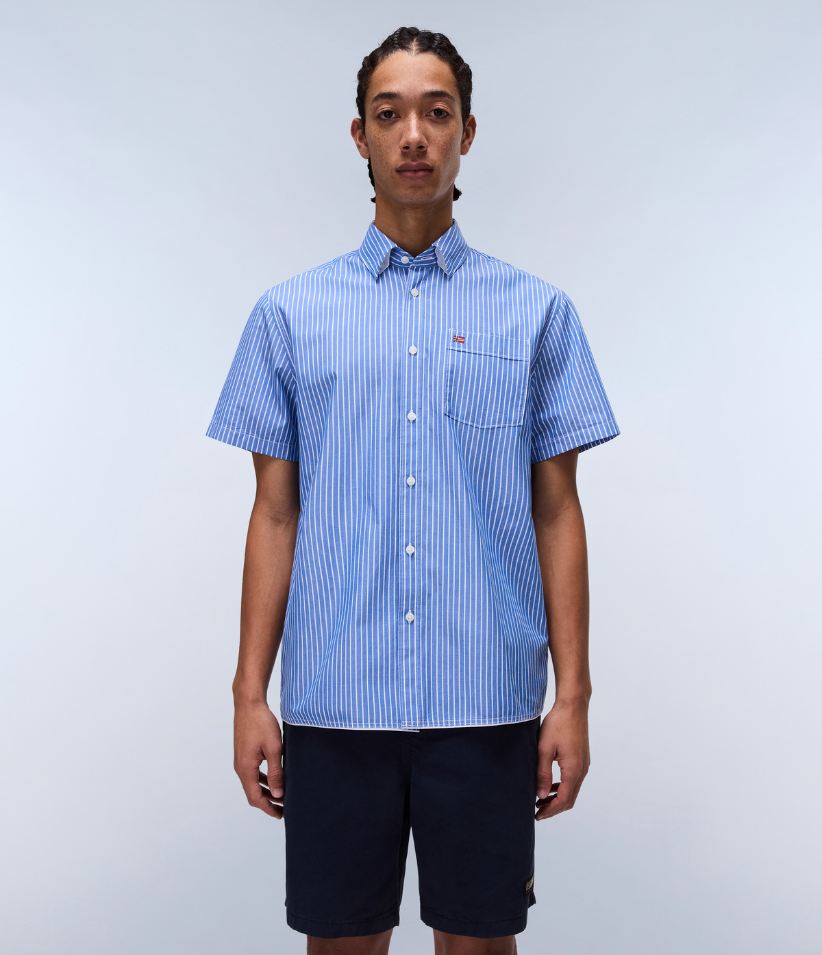 Camicia a Maniche Corte Terra  - 2