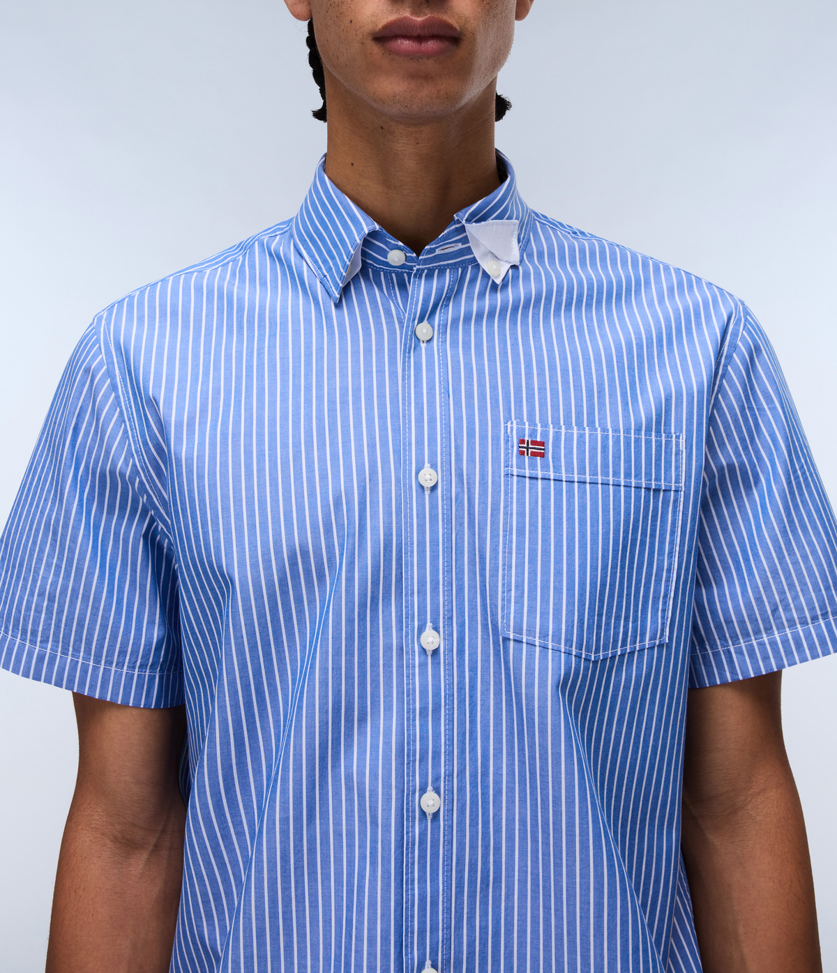 Camicia a Maniche Corte Terra  - 5