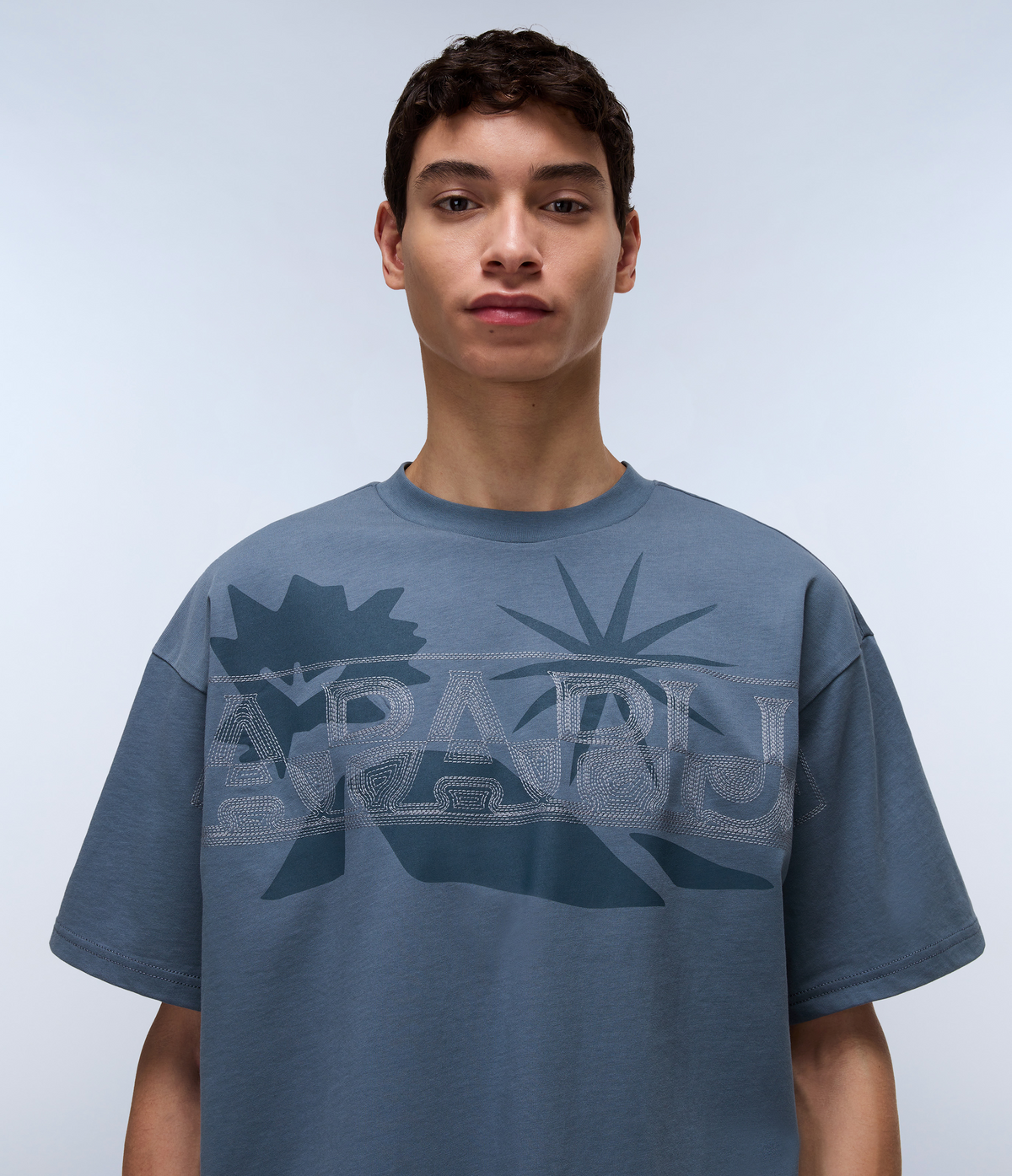 Fiora Short Sleeve T-Shirt Grey - 2