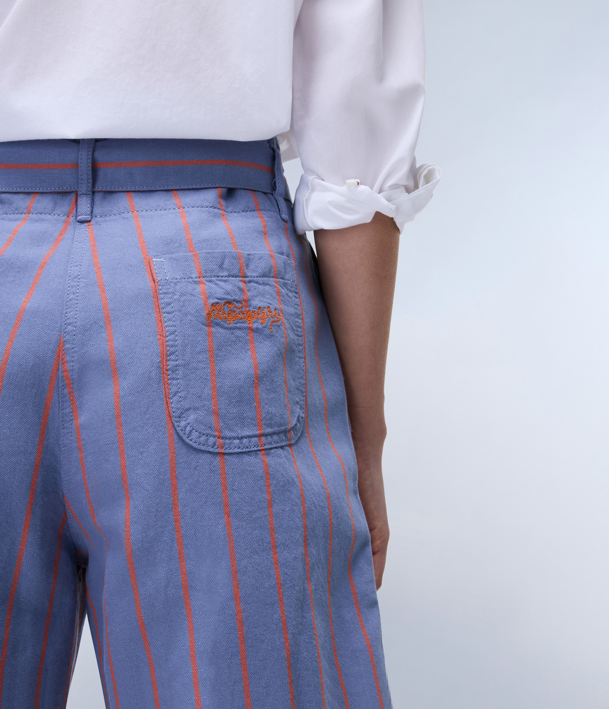Nice Stripe Bermudashort  - 7