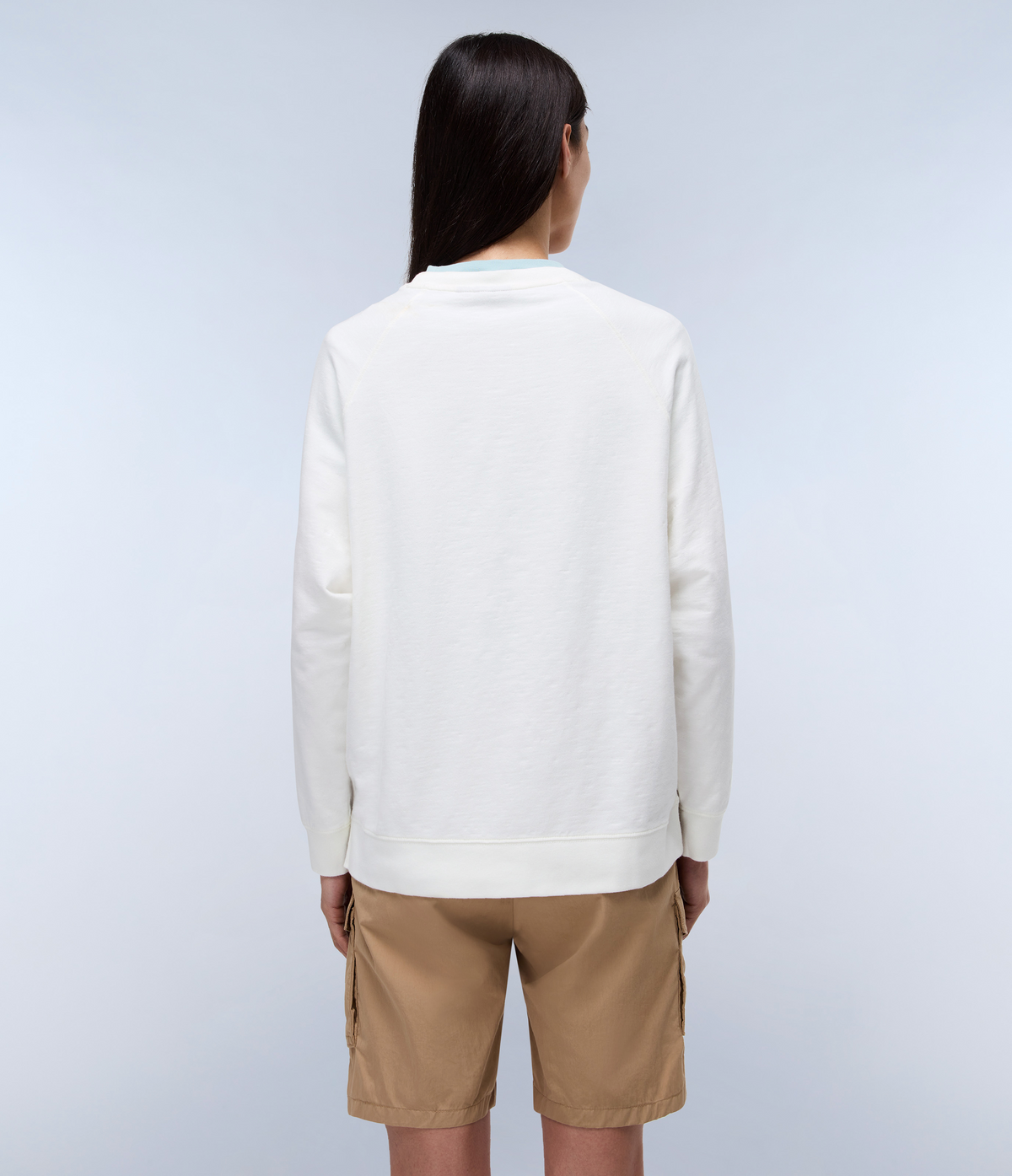 Fete French Terry Sweatshirt White - 4