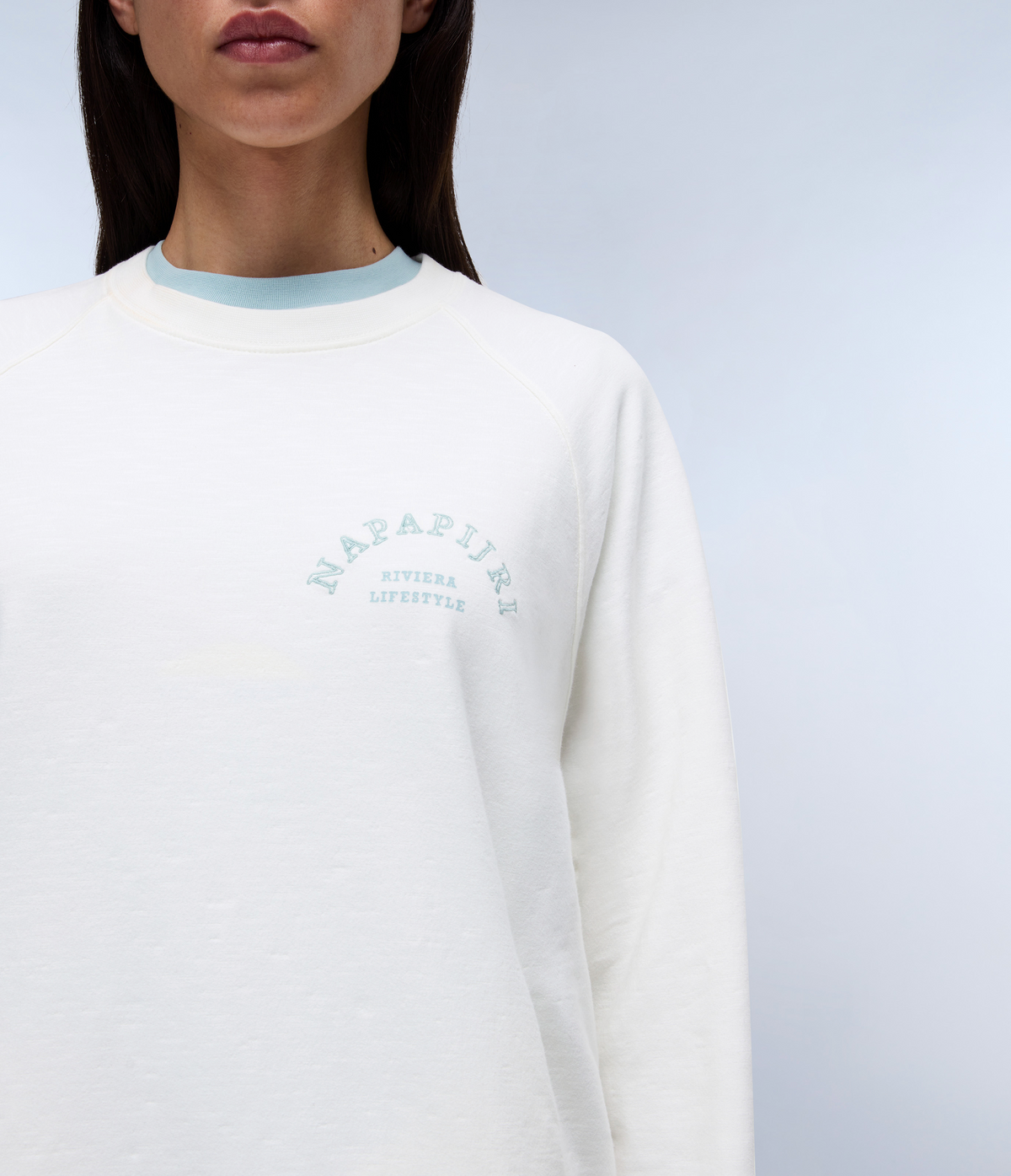 Fete French Terry Sweatshirt White - 6