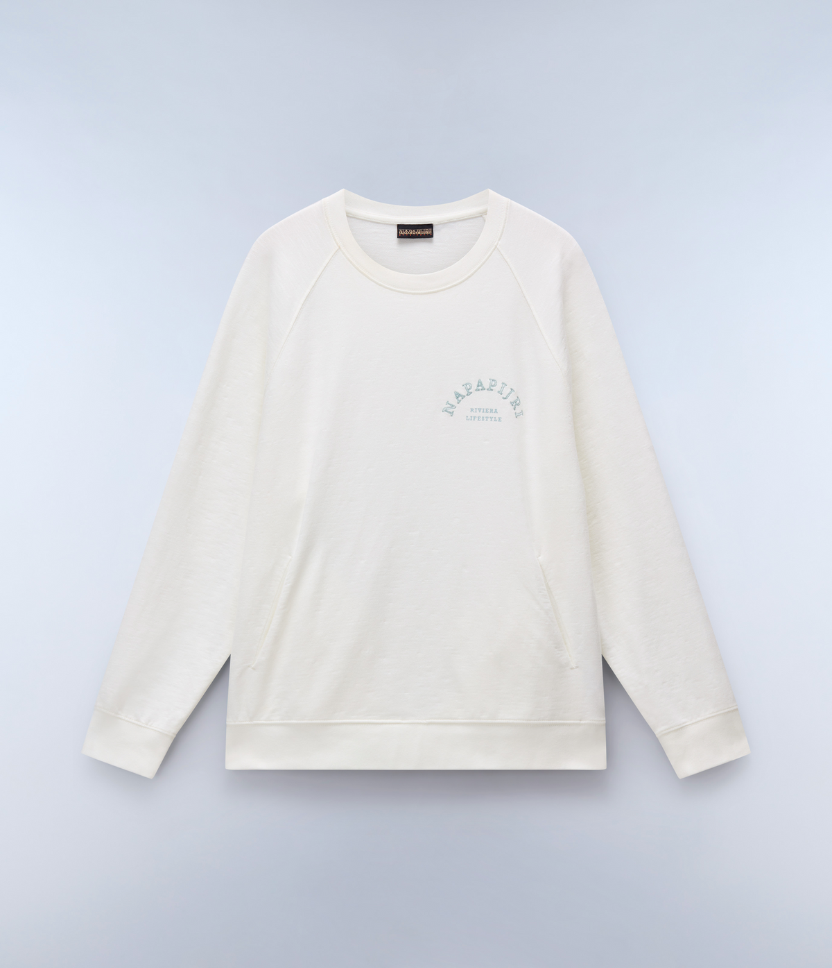 Fete French Terry Sweatshirt White - 1