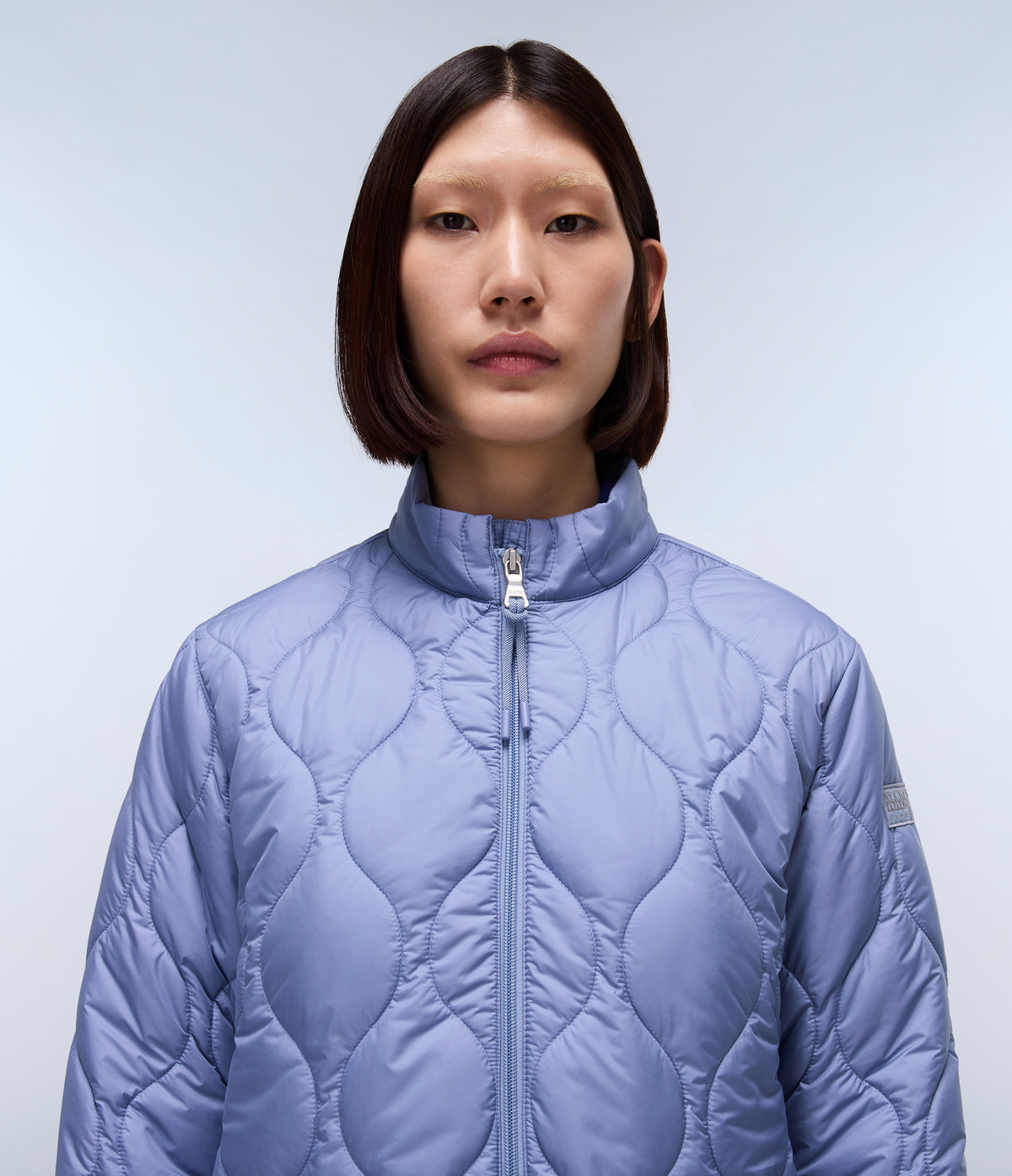 Belle Short Jacket Light Blue - 2
