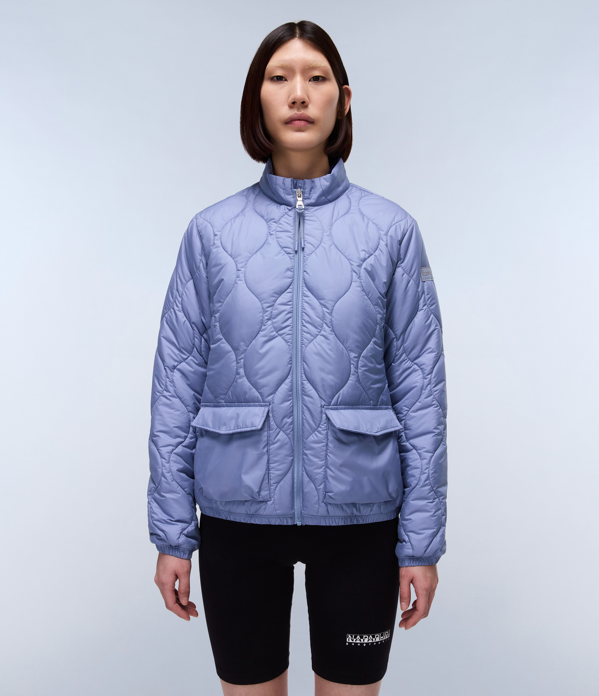 Belle Short Jacket Light Blue - 4