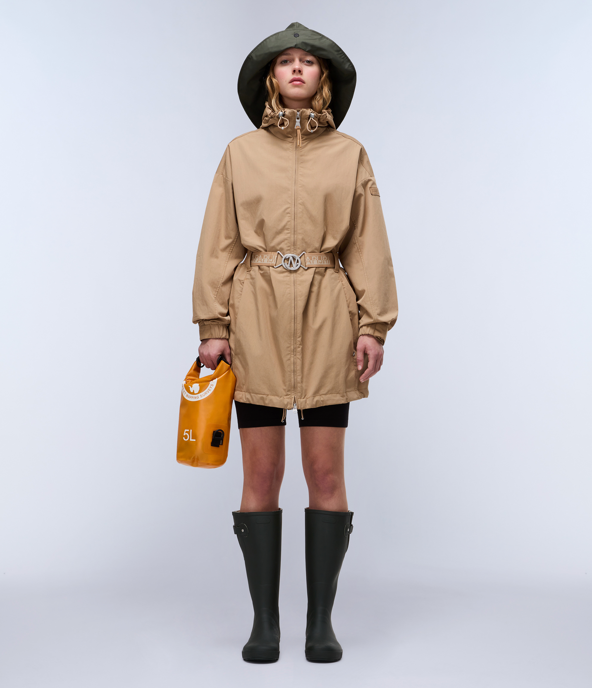 Sucre Long Jacket Beige - 3