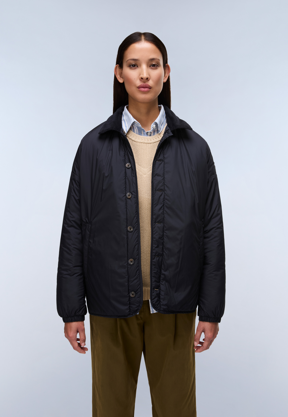 Secret Short Jacket Black - 8