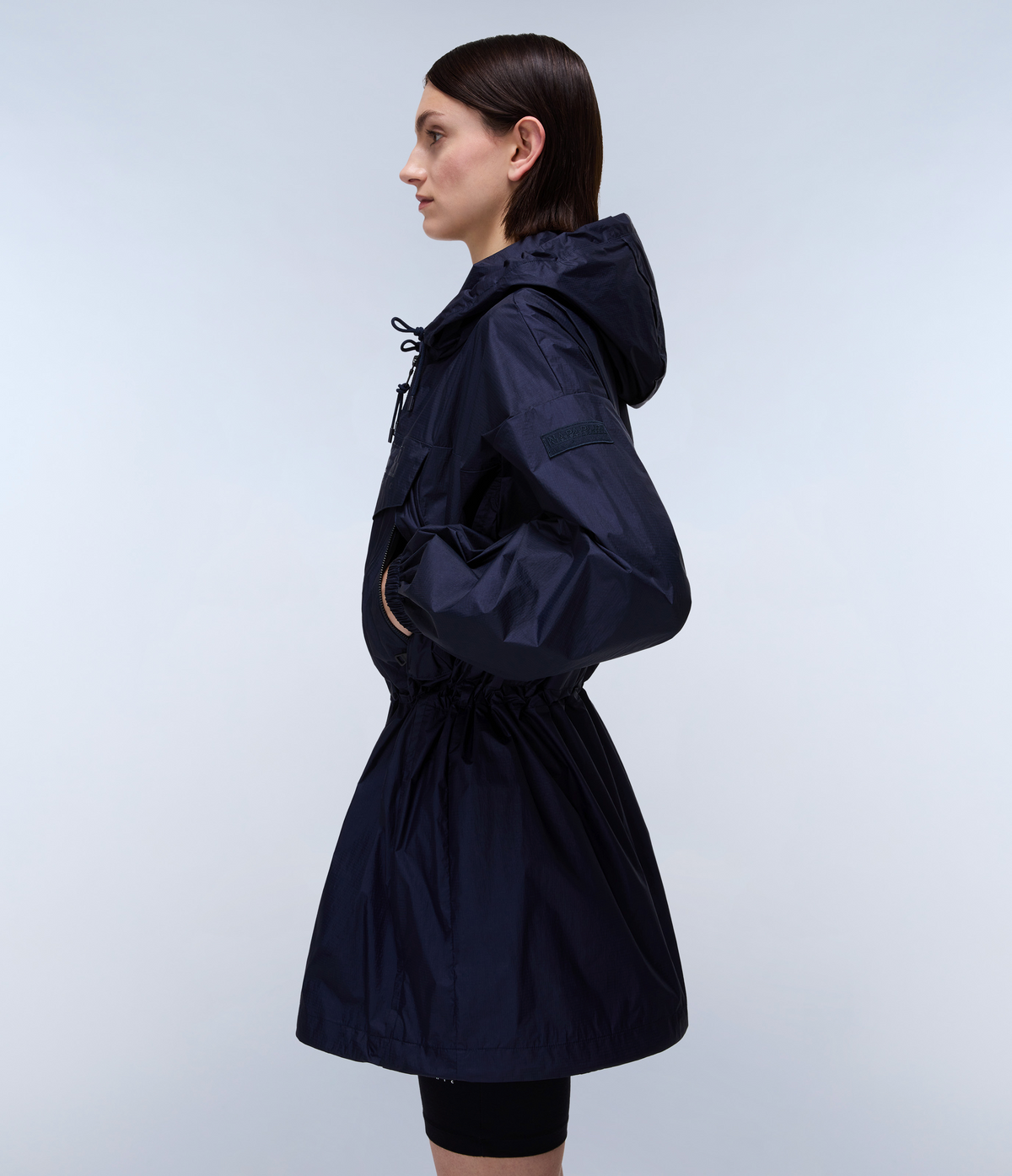 Skidoo Open Reflet Long Jacket Dark Blue - 5