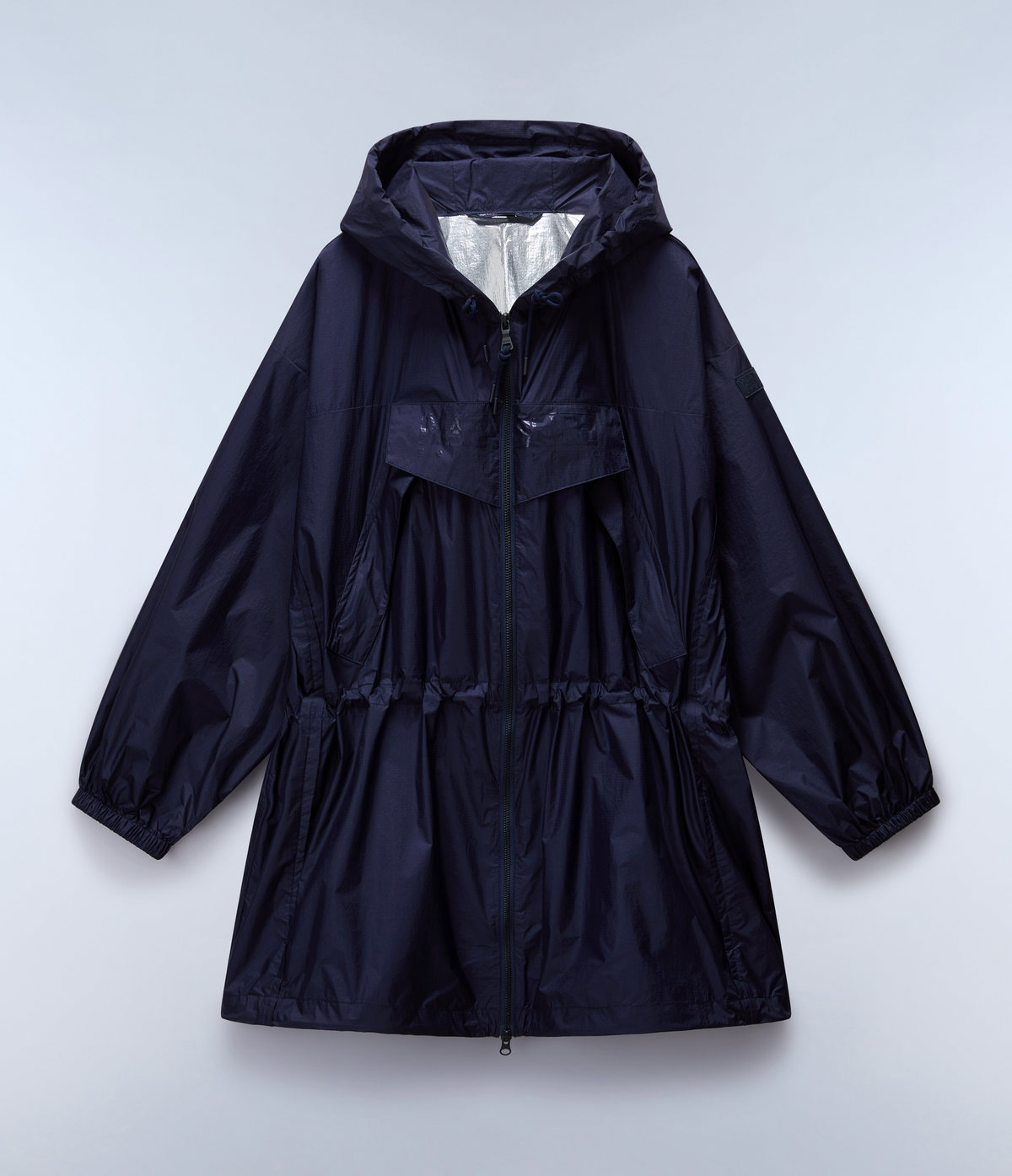 Skidoo Open Reflet Long Jacket Dark Blue - 1