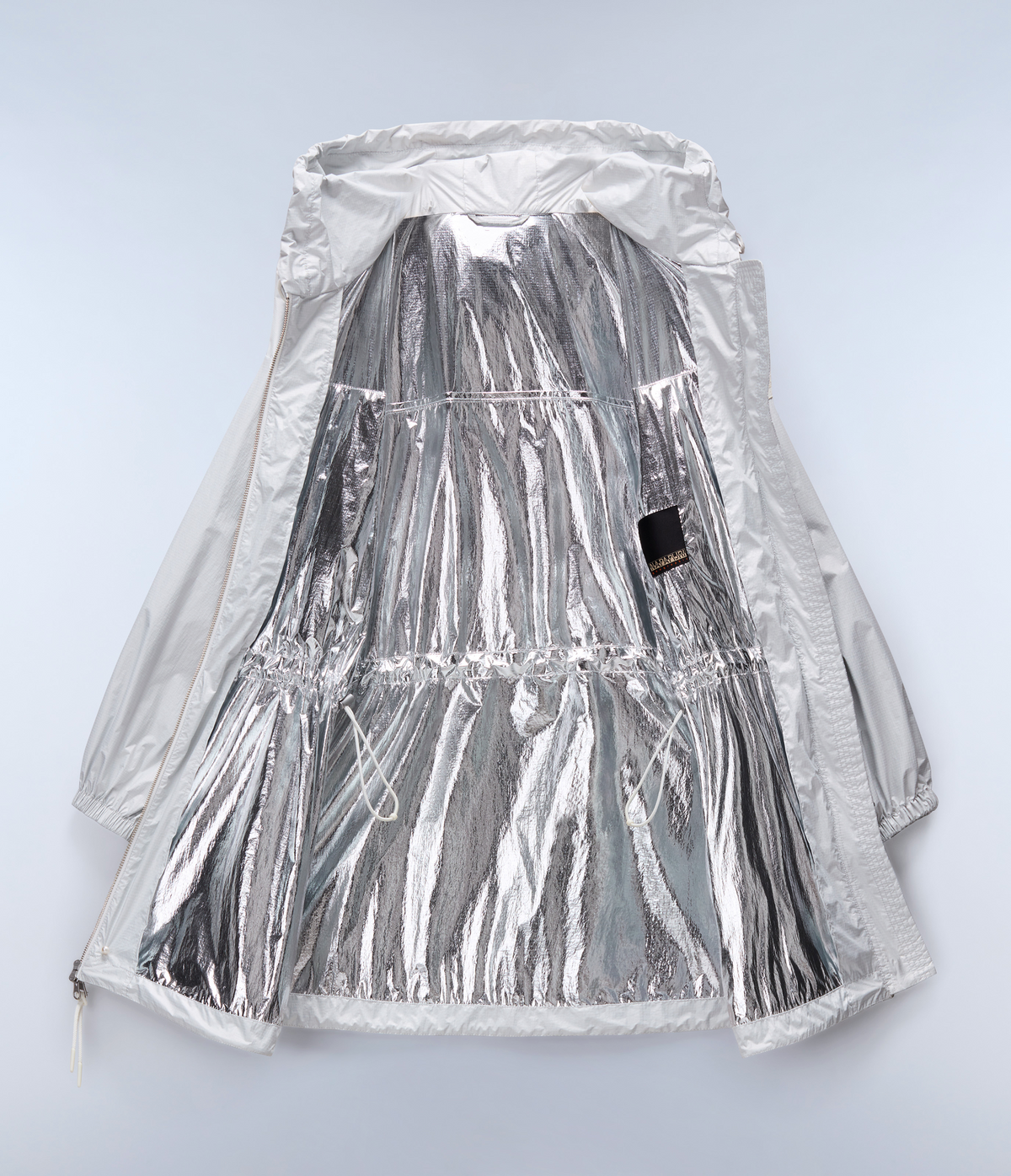 Skidoo Open Reflet Long Jacket White - 9