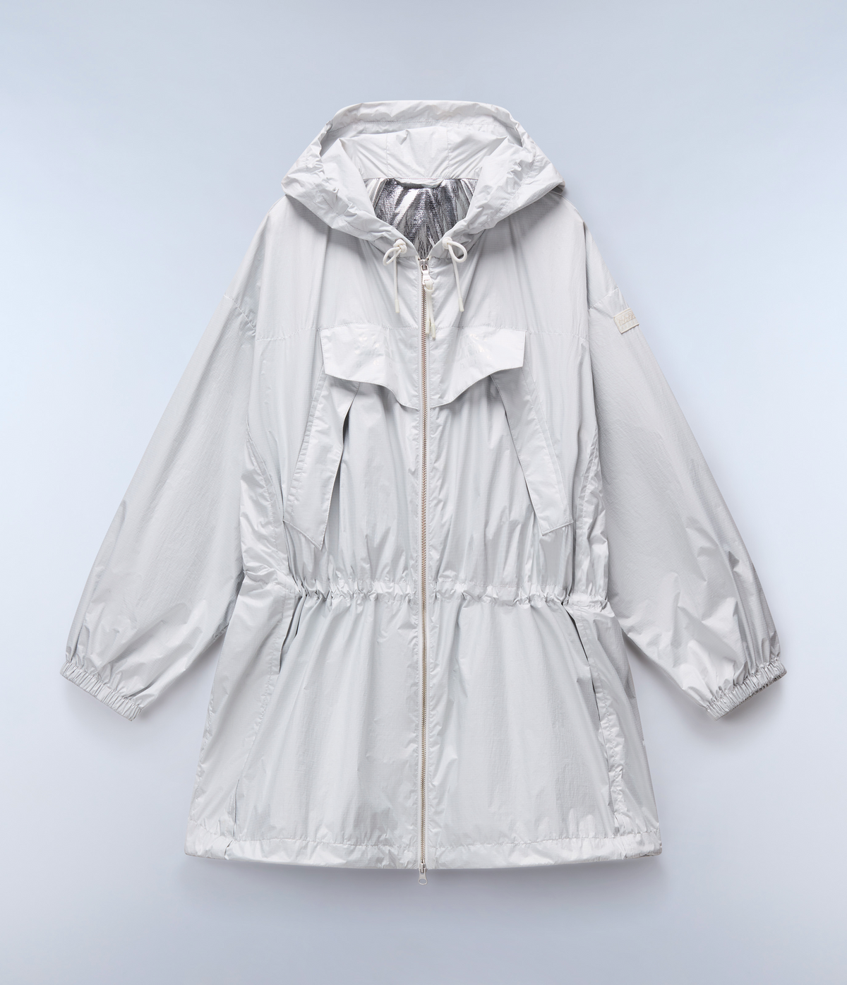 Skidoo Open Reflet Long Jacket White - 1