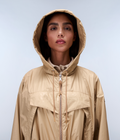 Skidoo Open Reflet Long Jacket Beige - 2