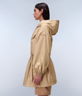 Skidoo Open Reflet Long Jacket Beige - 5