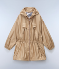 Skidoo Open Reflet Long Jacket Beige - 1