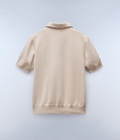 Cassis Polo Jumper Beige Silver - 6