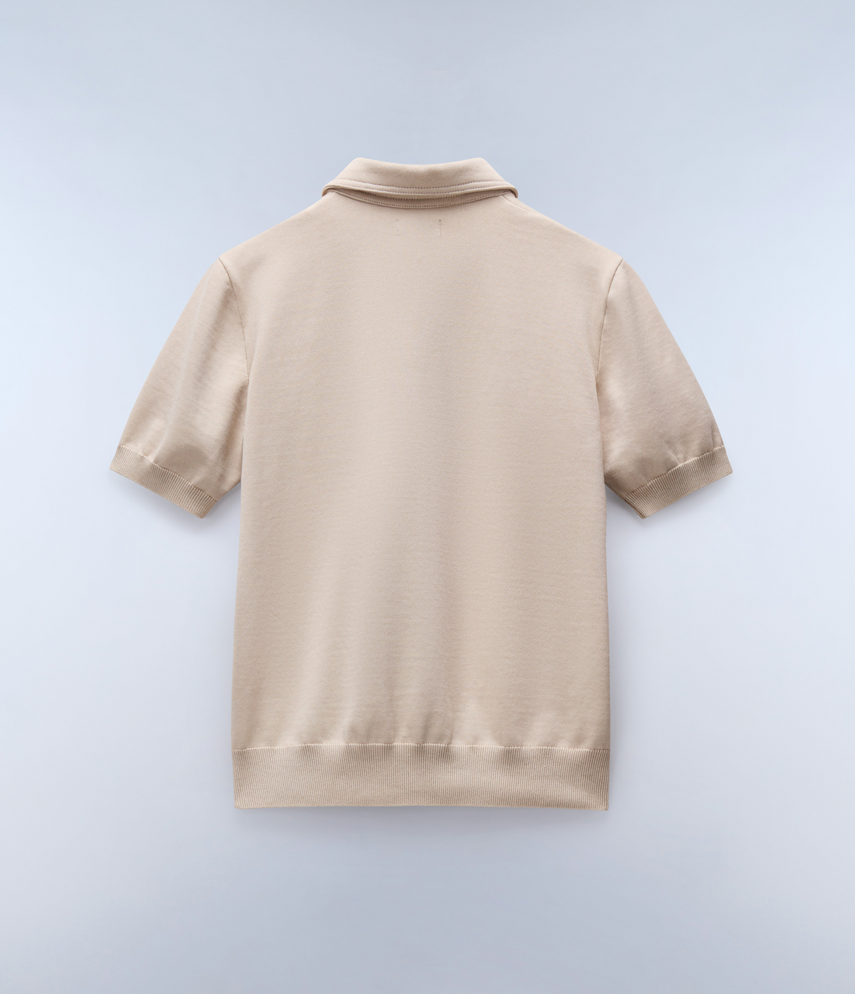 Cassis Polo Jumper Beige Silver - 6