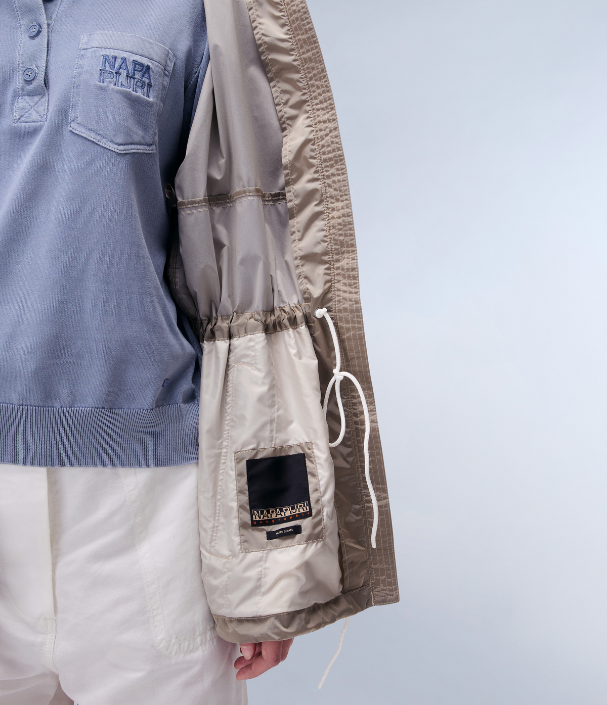 Era Medium Jacket Beige Silver - 8